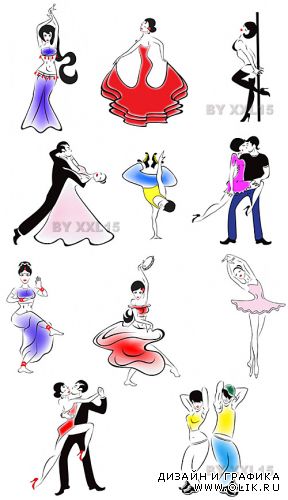 Different dancing