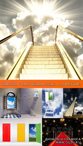 Collection - door window stairs