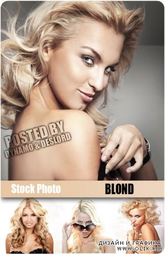 Блондинки - растровый клипарт