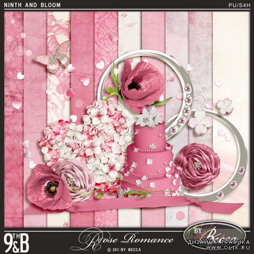 Мини-скрап - Rose romance