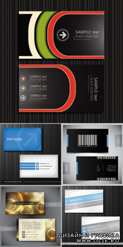 Creative Business Cards Vector 2