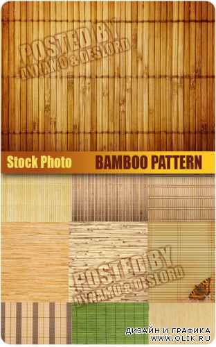 Бамбуковые фоны - растровый клипарт