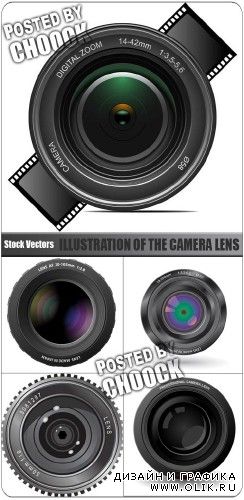 Иллюстрация объектива фотоаппарата | Illustration of the camera lens