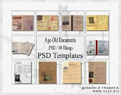 Age Old Documents PSD