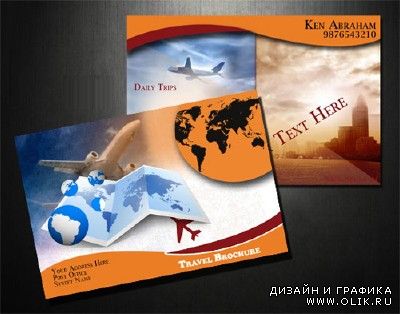 Travel Brochure PSD