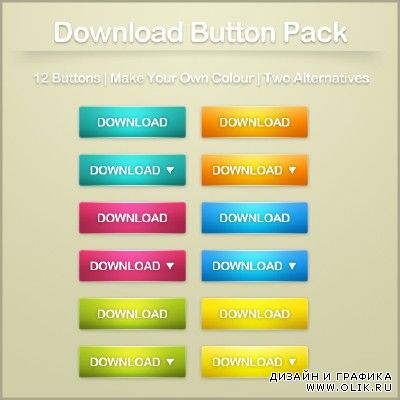 Web button pack