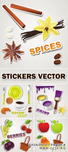 Stickers Vector Collection