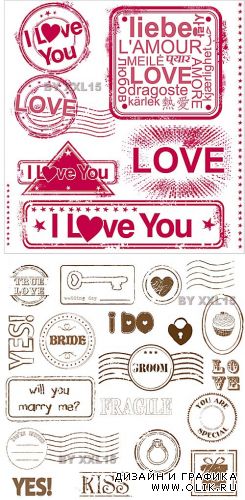 Love stamps