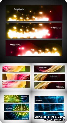 Colorful Banners Design Vector