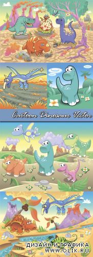 Cartoon Dinosaur Vector