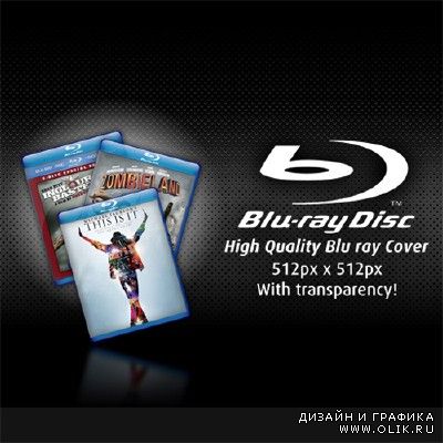 Blu ray Cover PSD
