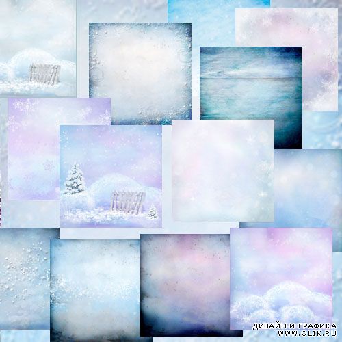 Скрап набор - Зимняя сказка | Winter Wonderland Scrap Kit