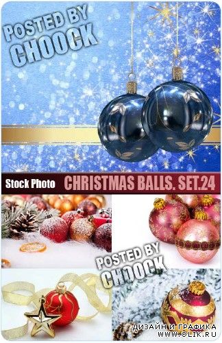 Новогодние шары. Вып.24 | Christmas balls. Set.24