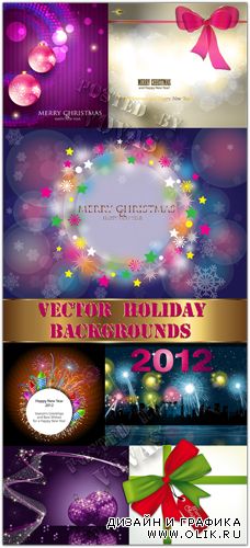 Vector Holiday Backgrounds