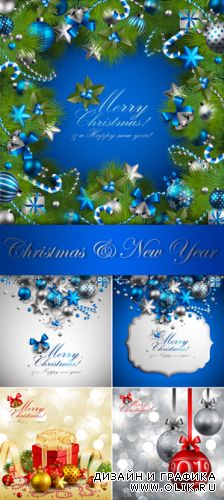 Christmas and New Year Vector 7