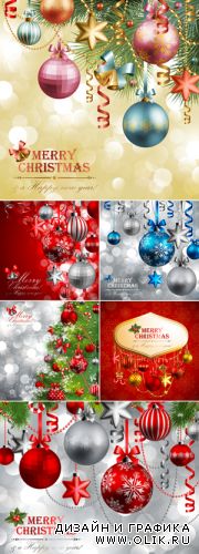 Christmas and New Year Vector 9