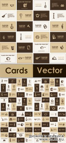 Funny Cards Vector