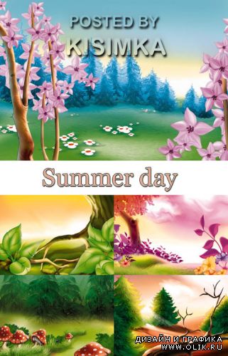 Illustration: Summer day