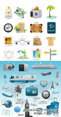 Vector Travel Collection