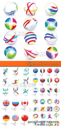 Логотипы и иконки | Logos and icons vector