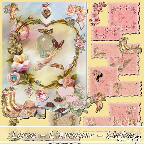 Love - L'amour - Liebe - Любовь (HQ scrap)
