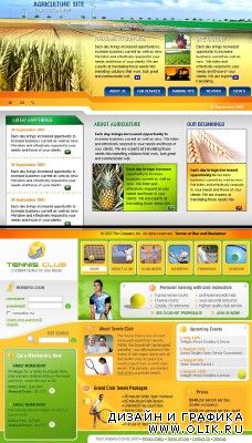 Yellow Web Template pack for PHSP