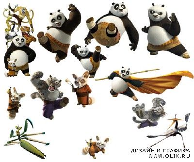 Kung Fu Panda Psd for PHSP