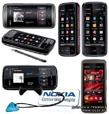 Клипарт для PHSP - Мобильные телефоны Nokia