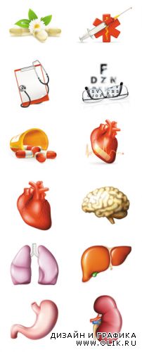 Medical Icons Vector 2