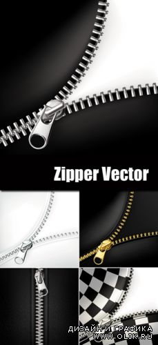 Zipper Backgrounds Vector 2