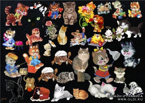 Кошки из мультфильмов / Cat cartoons