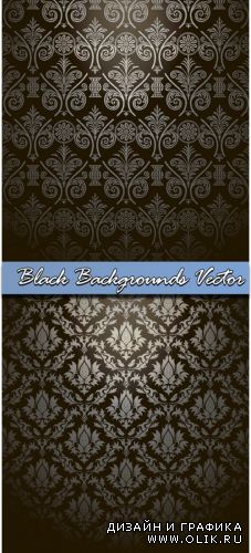Black Backgrounds Vector