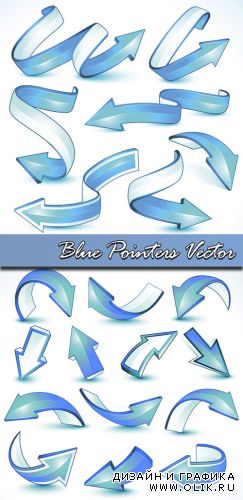 Blue Pointers Vector