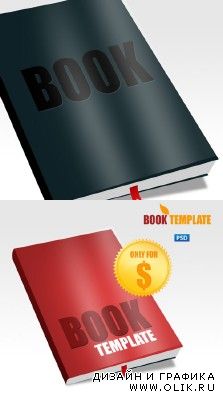 Book Template Psd for PHSP