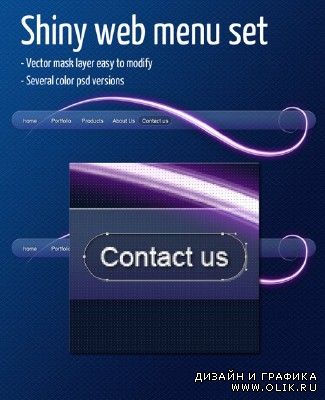 Shiny Web Menu Set for PHSP