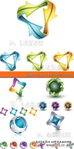Логотипы для вашего бизнеса | Logo for your business vector