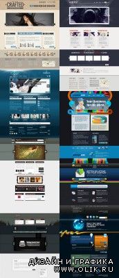 Web Templates Psd Pack 4 For PHSP