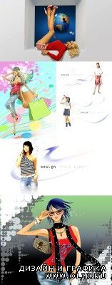 Collection Lovely Psd Girl Source Pack 5 for PHSP