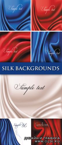 Silk Backgrounds Vector