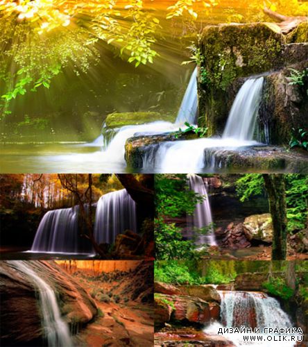 КлипАрт - Самые  красивые  водопады
