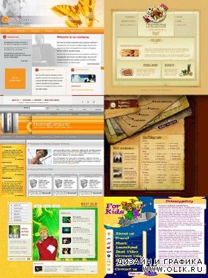 Web Templates Psd Pack 17 For PHSP
