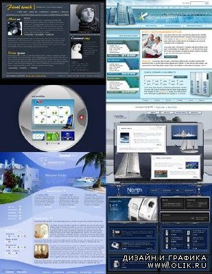 Web Templates Psd Pack 16 For PHSP