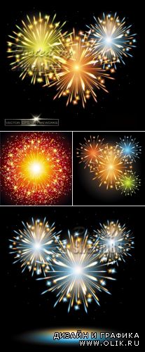 Fireworks Vector 3