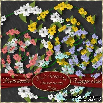 Клипарт - Flowerdoodle