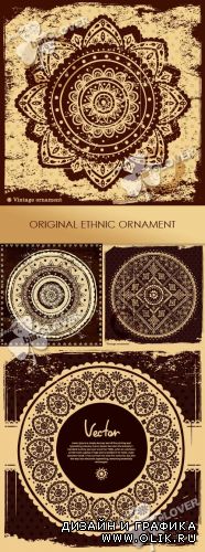 Original ethnic ornament 0242