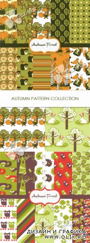 Autumn pattern collection 0243