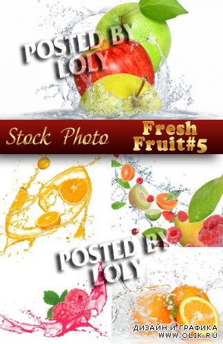 Свежие фрукты # 5 - Растровый клипарт