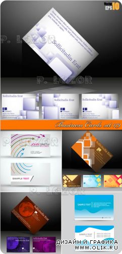 Бизнес карточка часть 119  | Business Cards set 119