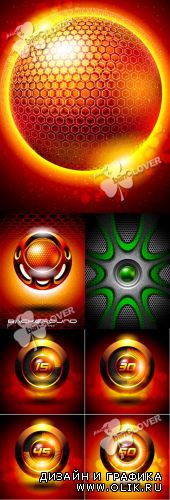 Sphere abstract background 0259