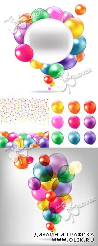 Balloons background 0261